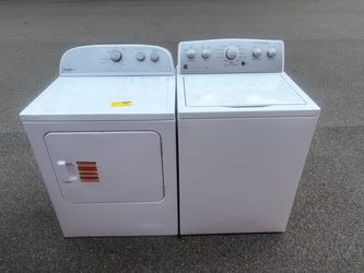 Whirlpool Dryer and Kenmore Washer Set