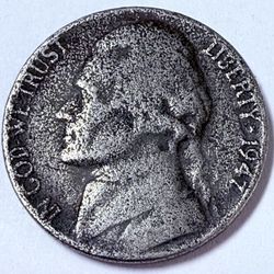 1947P US Jefferson Nickel
