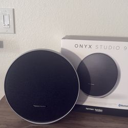 Harman Kardon Onyx Studio 9 Bluetooth speaker.