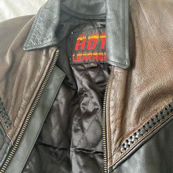 Xs Cinch Leather Jacket for Sale in Buckeye, AZ - OfferUp