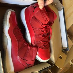 Red Air Jordan 11 Retro BG