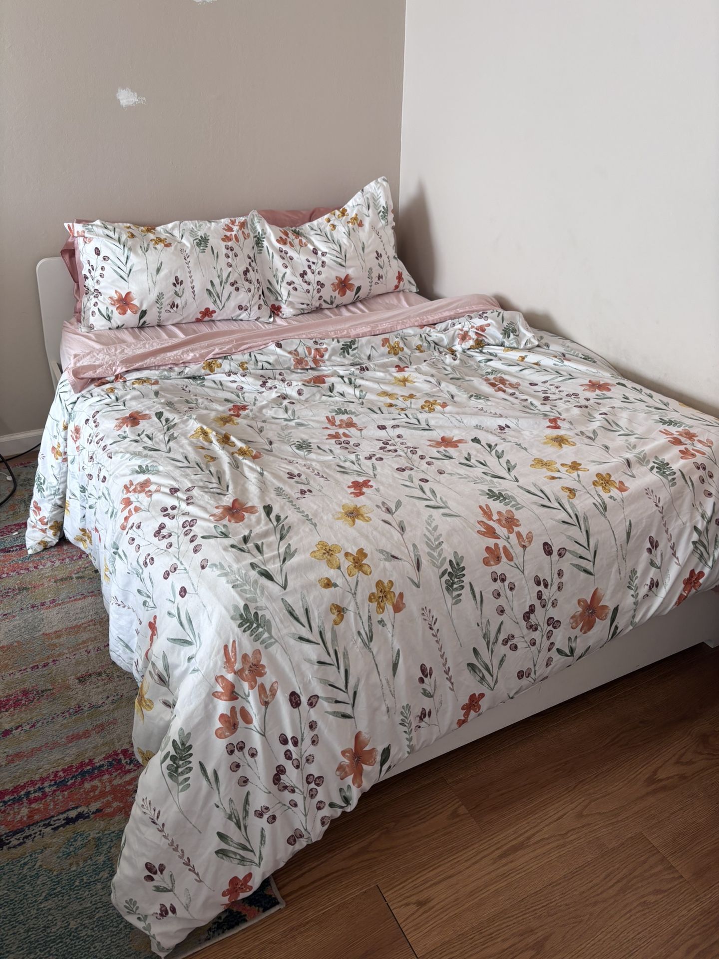 Queen Sized Bed Frame & Mattress