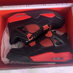 Air Jordan 4 Retro ‘Red Thunder’ Size 8 Men’s
