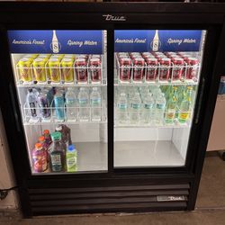True Commercial Two Door refrigerator