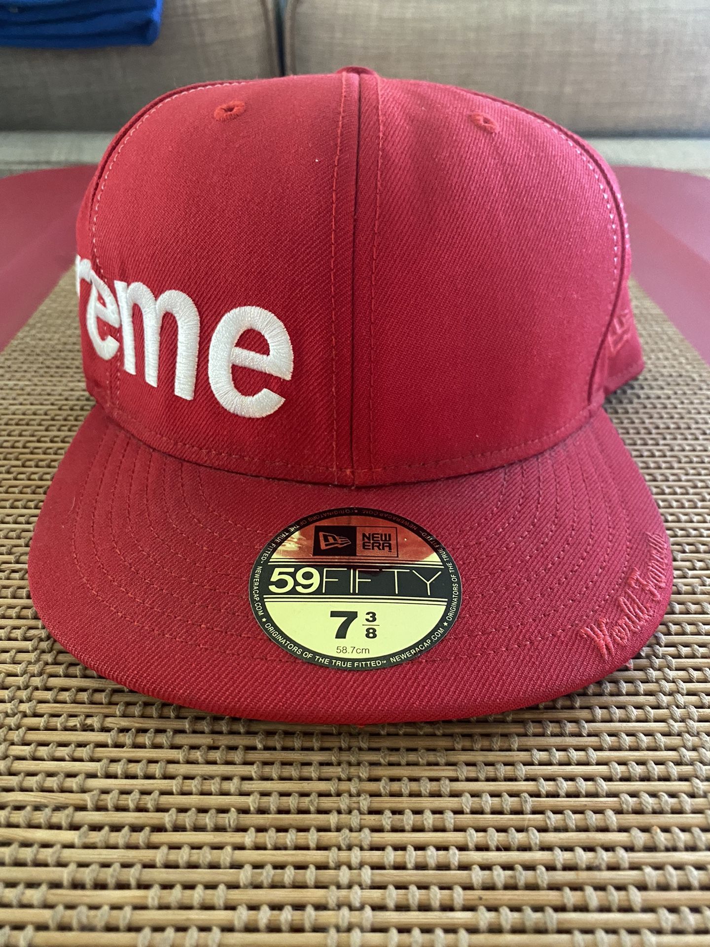 Supreme Fitted Hat