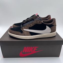 Travis Scott mocha Jordan 1 low