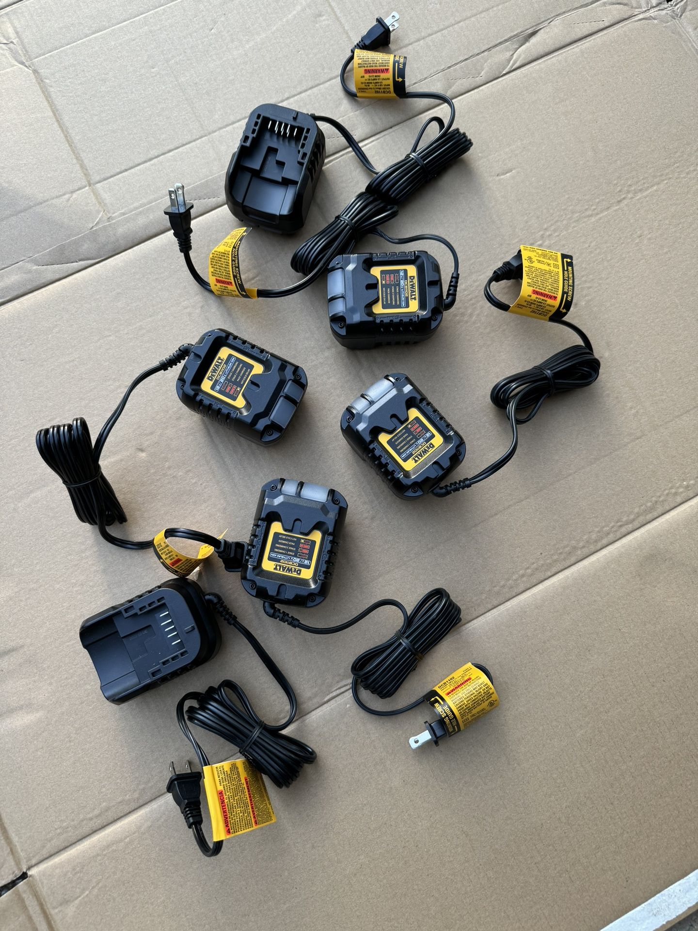Dewalt Chargers 15ea