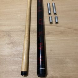 Action Pool Cue Stick With Different Weight Adapters
