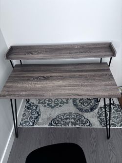 Desk and chair