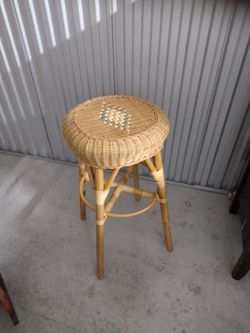 Wicker Stool