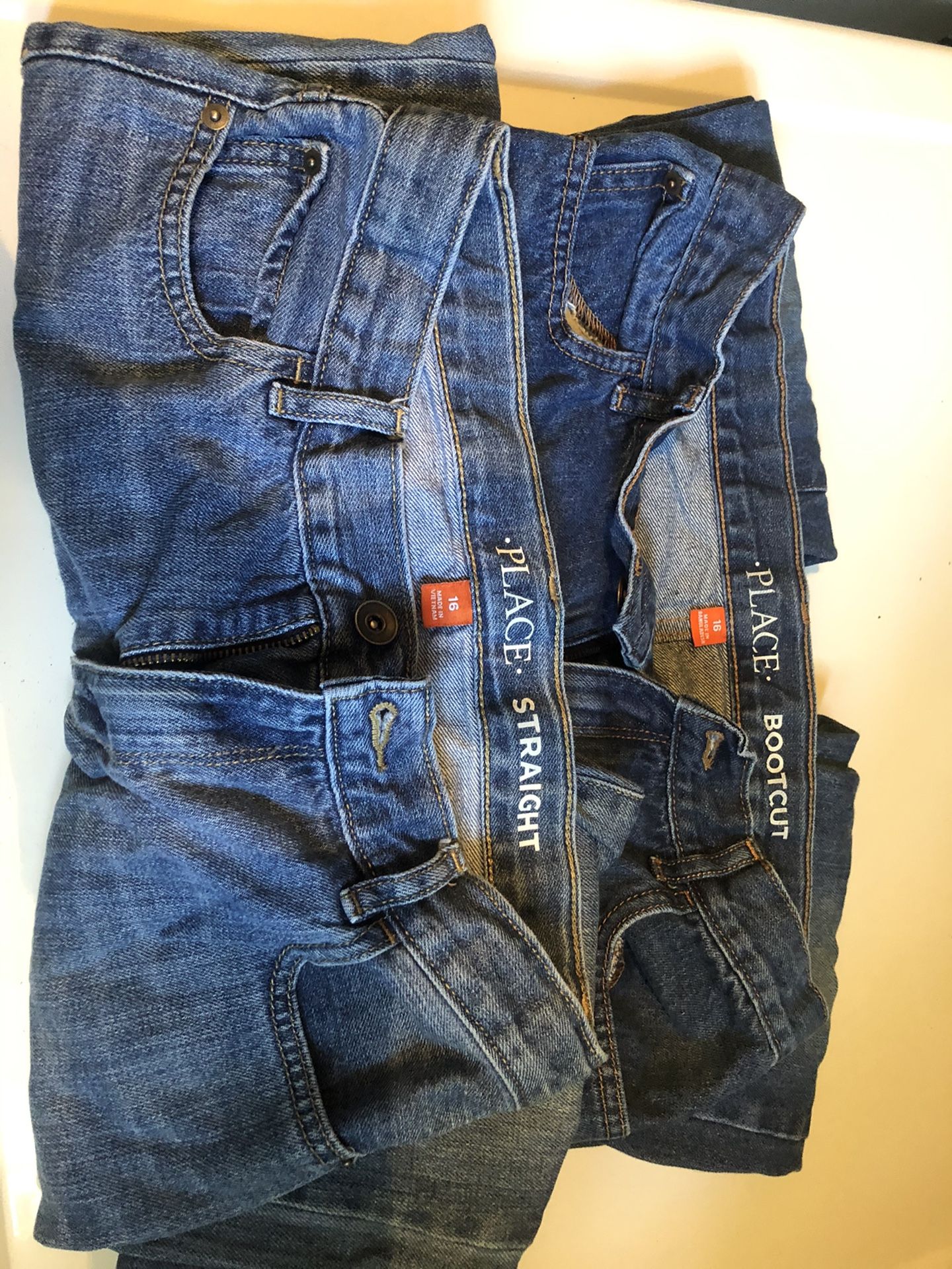 Boys Jeans (2 pair) Size 16
