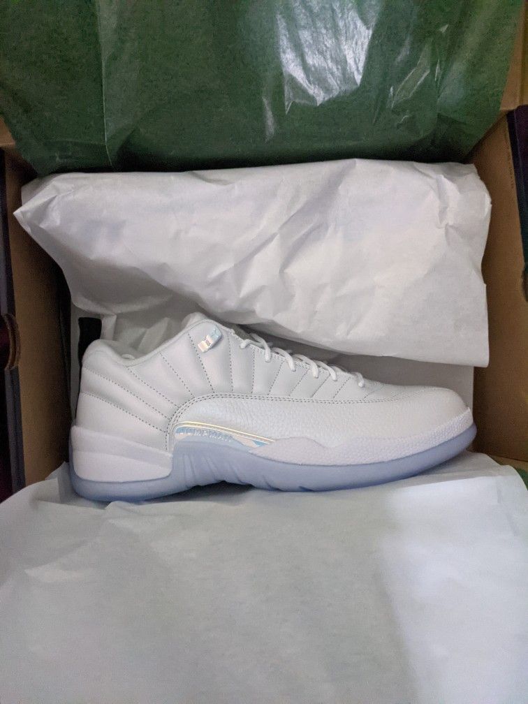 Jordan 12 Low Easter/Lagoon Pulse