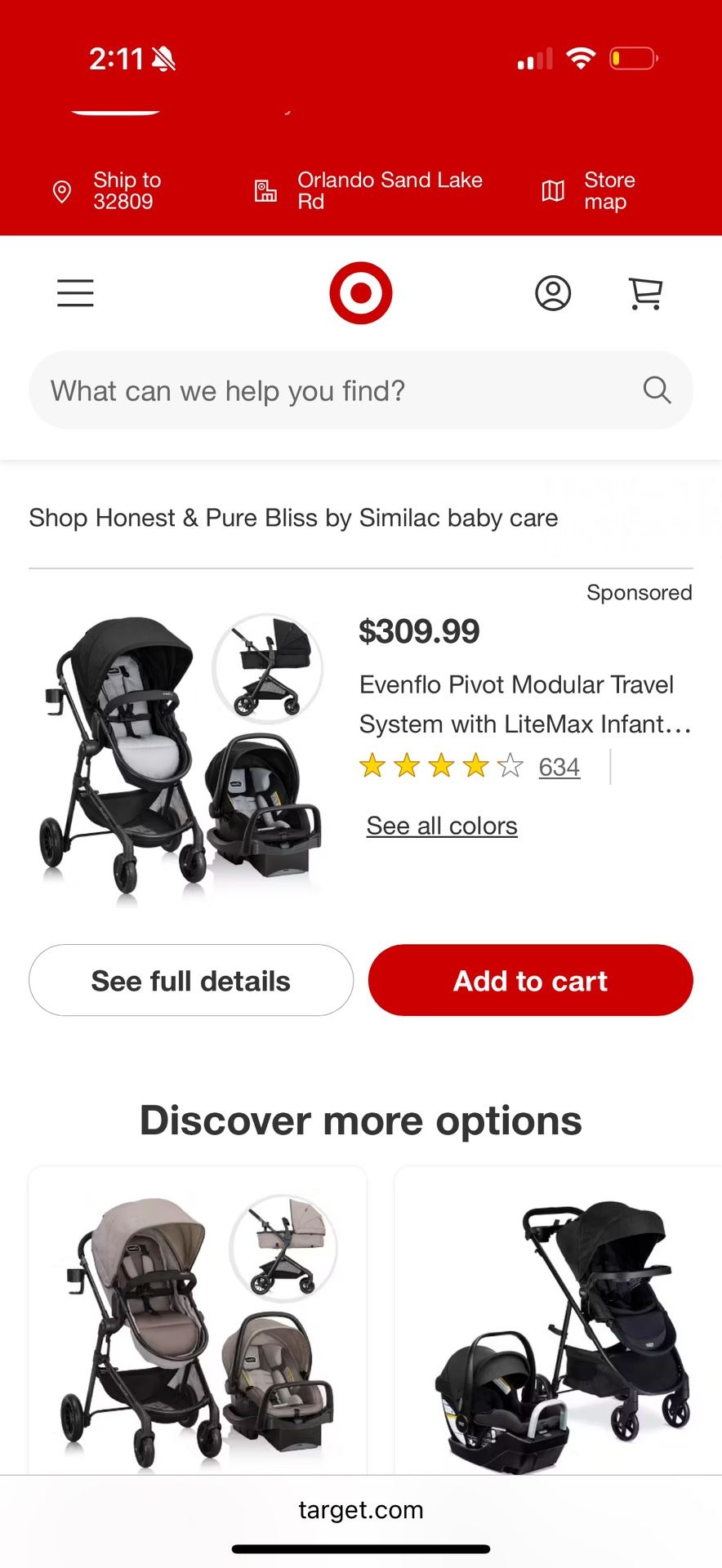 Stroller And Car Seat Combo