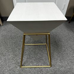 2 Brand New Side Tables White