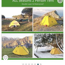 2 Person Tent All Season 