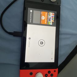 Nintendo Switch Neon Red And NormalGrey 