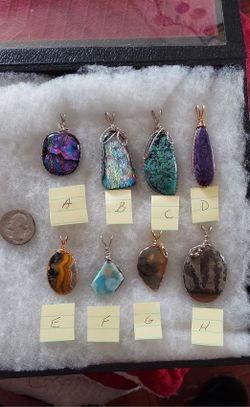 Wire Wrapped Pendants