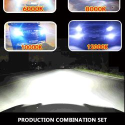 Led Headlight Bulb Kit - Hid Conversion Lights - Replacement Xenon Ballast - Any Headlight Or Fog - Plug And Play - Light Kits For Any H11 H13 9006