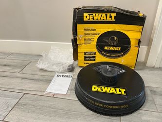 DEWALT Universal 18 in. Surface Cleaner for Cold Water Pressure Washers Rated up to 3700 PSI