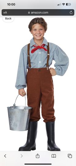 Pioneer Boy Costume for Boys