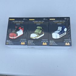Brix buildable brix trio sneaker 3 pack
