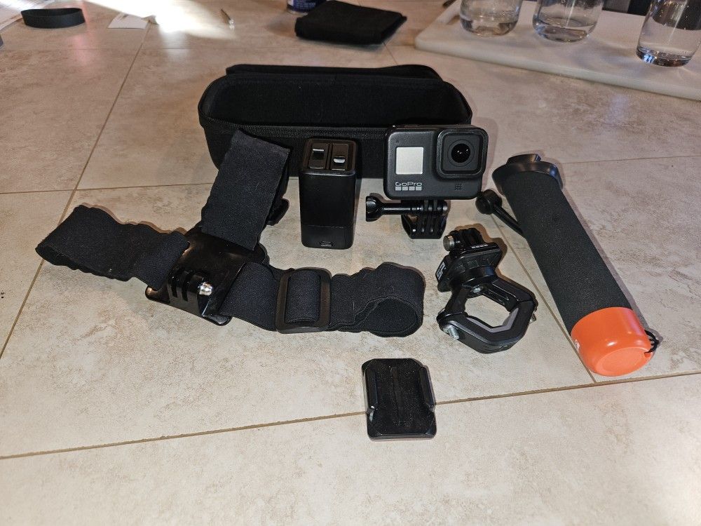 GoPro Hero 8 w/xtras