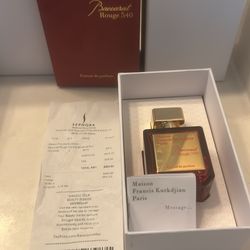 Baccarat rouge 540 EDP
