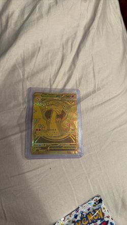 Mega charizard x ex gold