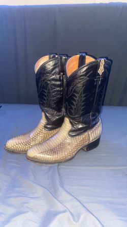 Real Snake Skin Boots