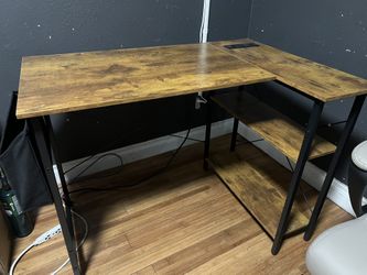 L Shaped Electric Desk