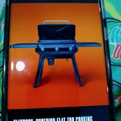 Treager Flatrock flattop propane electric 3 Burner grill brand new