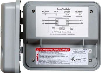 Hunter PSR-22 Pump Start Relay 5 HP 110/240 VAC Single Phase Outdoor Use