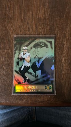 Taysom Hill Illusions Green Parallel Football Card