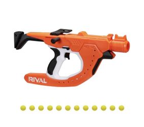 Nerf Rival Curve Shot - Sideswipe XXI-1200 Blaster - Fire Rounds to Curve Left, Right, Downward or Fire Straight - 12 Rival Rounds