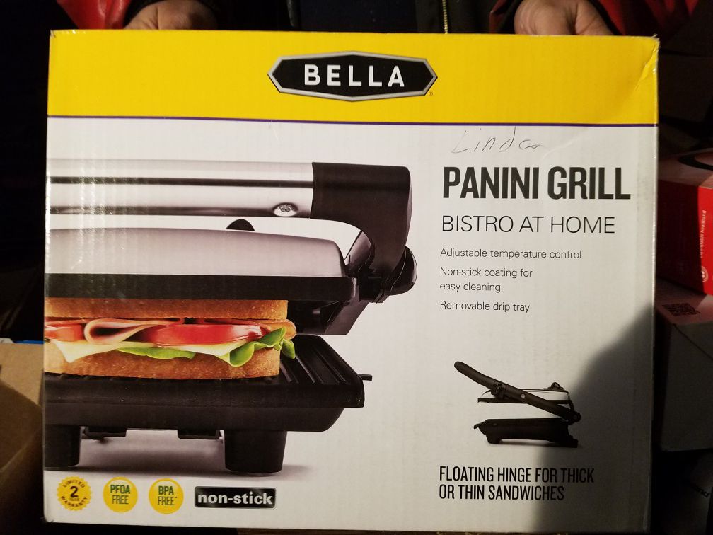 New panini grill