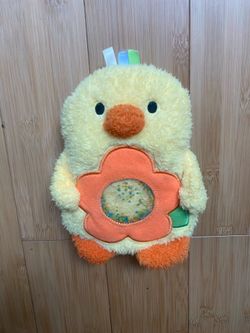 Magic Years 8" Seek and Squish Baby Learning Toy with Beads Duck