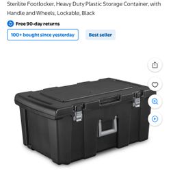 Sterlite Storage Container - 16 Gal