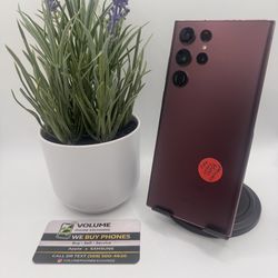 Samsung Galaxy S22 Ultra Burgundy 128gb Unlocked