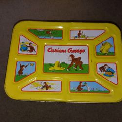 Curious George Tin Container