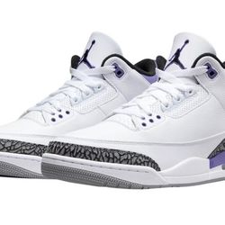 Jordan 3 ‘Dark iris’ DEADSTOCK Size 11