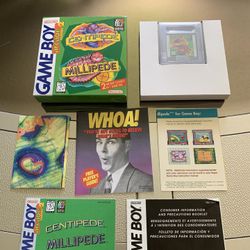 Nintendo Gameboy Arcade Classic 2 Centipede CIB Tested