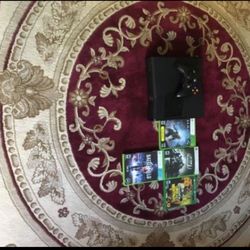 Xbox 360 With 2 Controllers And 13 Games