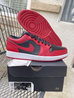 firm jordan 1 bred man size 8 8.5 $100 firm