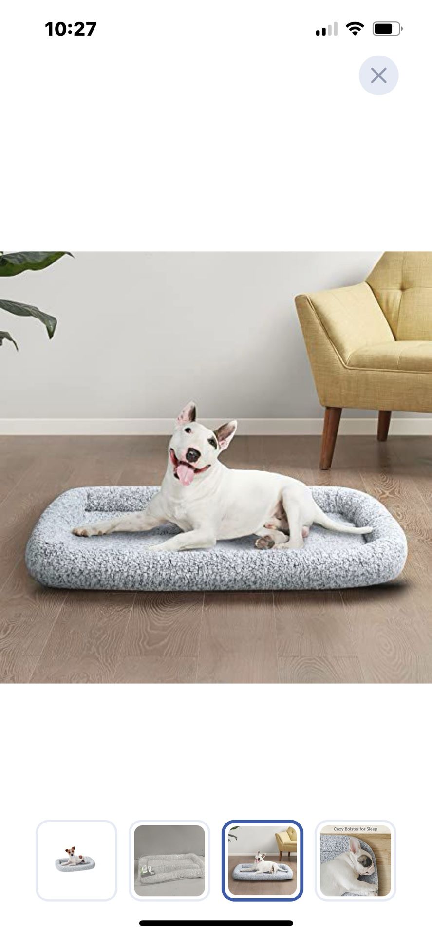 “New”Dog/Cat/Pet Crate Mat Or Comfy Bed(30”)Sherpa Fleece(retail$35)