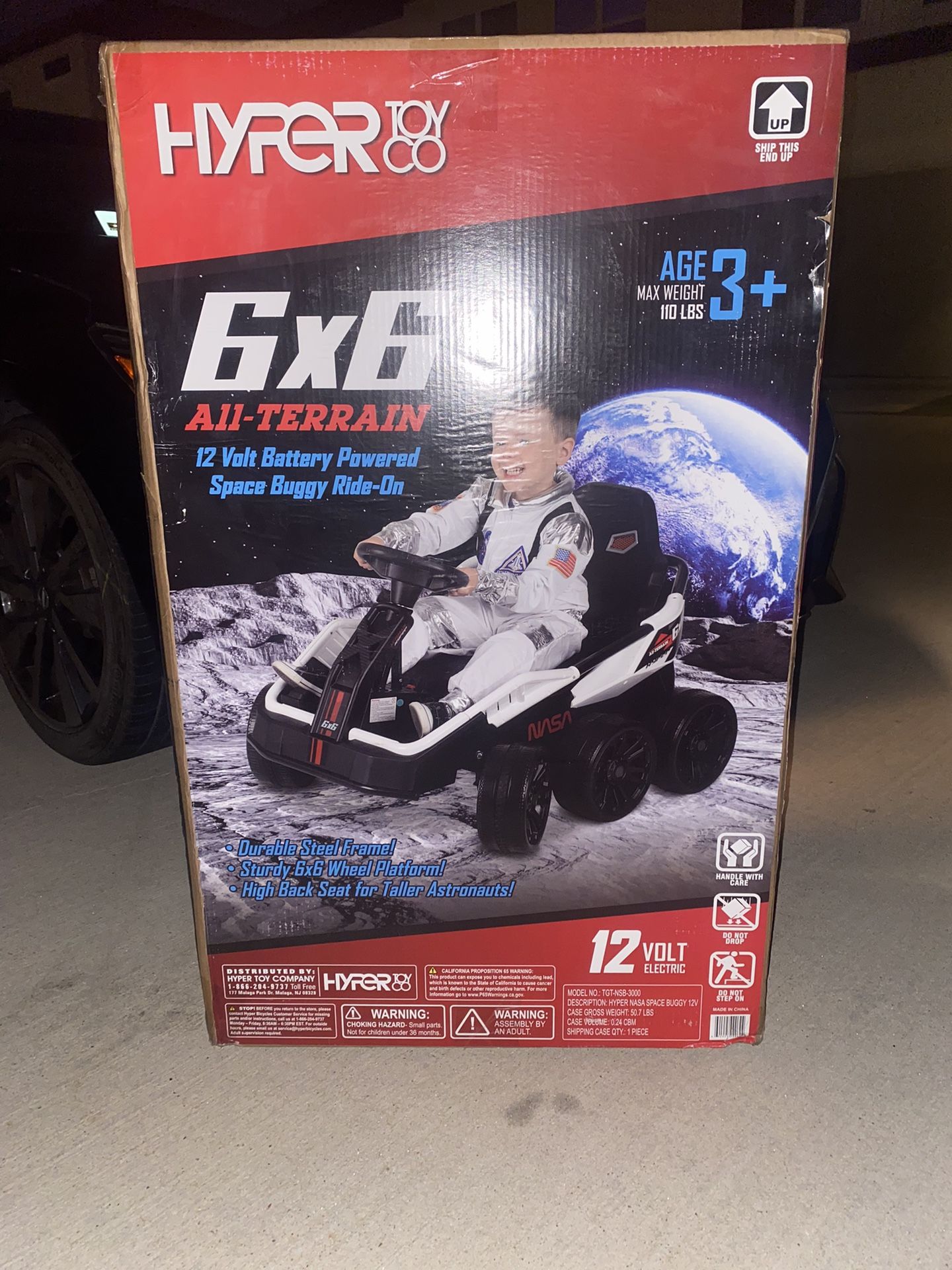 6x6 Kids Electric Go Kart