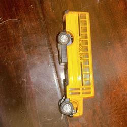 Die Cast School Bus Vintage 