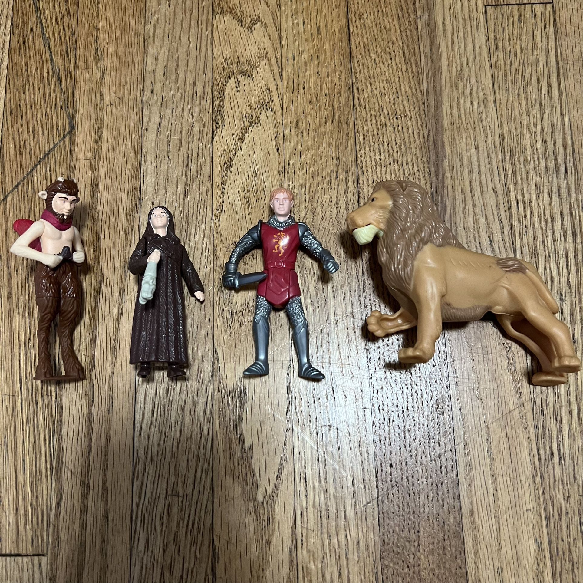 Vintage The Chronicles Of Narnia Toys 'Lot Of 4'