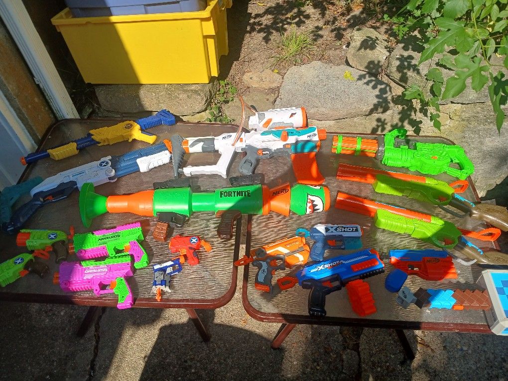 Nerf Guns!