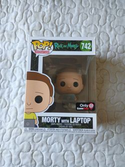 Funko Pop Rick and Morty Morty With Laptop