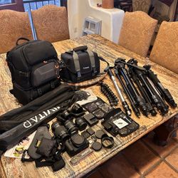 Ready To Go! Canon T7i Camera Bundle With Extras 